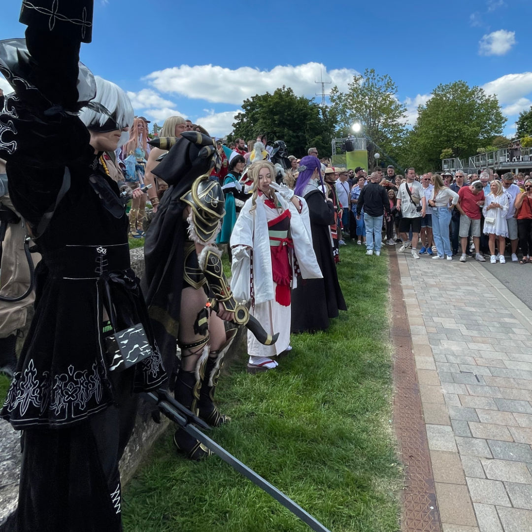 Cosplay Aktion für den ZDF Fernsehgarten